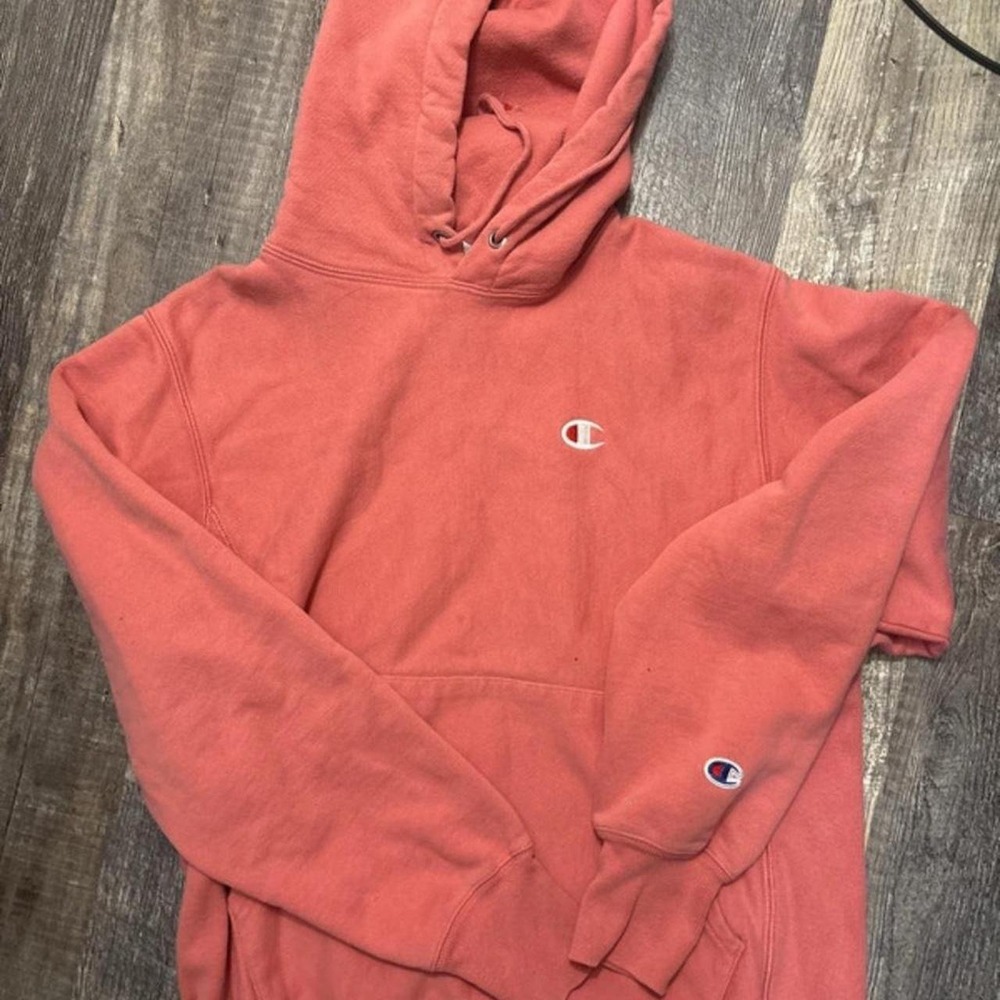 Vintage Champion pink hoodie‎ Size S